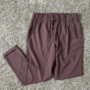 Size small - blush, high waisted Calia joggers with cuff